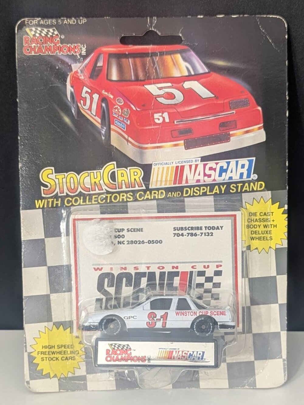 Racing Champions Stock Car Winston Cup S-1 Racing Scene